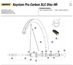 MAVIC KIT REAR BEARINGS 17X28X7 + 15X28X7 CERAMIC - WHILE STOCK LAST (V2540401)