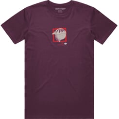 TLD TRIKO S KRÁTKÝM RUKÁVEM PORTRAIT SANGRIA (70174004)