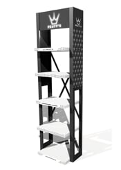 PEATY'S POS STOJAK DUŻY Z OŚWIETLENIEM (POS-FSU-22)