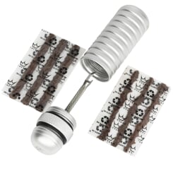 PEATY'S HOLESHOT ZESTAW NAPRAWCZY TUBELESS - SILVER (PPR-TPP-SIL-12)