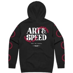 TLD MIKINA PINK SLIPS BLACK (73169700)