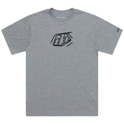 TLD T-SHIRT Z KRÓTKIM RĘKAWEM BADGE GRAY HEATHER (70156808)