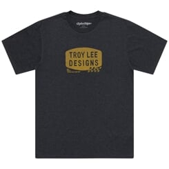 TLD T-SHIRT Z KRÓTKIM RĘKAWEM STAMP BLACK HEATHER (70189701)