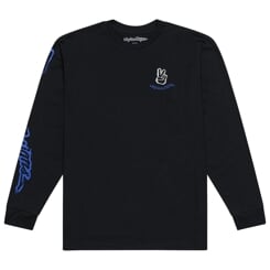 TLD T-SHIRT Z DŁUGIM RĘKAWEM PEACE OUT BLACK (72957301)