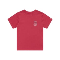 TLD T-SHIRT DAMSKI Z KRÓTKIM RĘKAWEM PEACE OUT FUCHSIA (75357304)