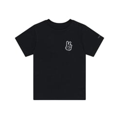 TLD T-SHIRT DAMSKI Z KRÓTKIM RĘKAWEM PEACE OUT BLACK (75357305)