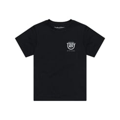 TLD T-SHIRT DZIECIĘCY Z KRÓTKIM RĘKAWEM SMILEY BLACK (72476600)