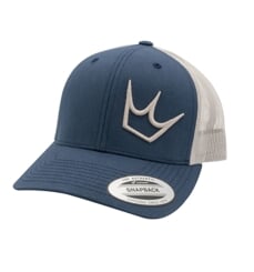 PEATY'S PUBWEAR TRUCKER CZAPECZKA CROWN NAVY / SILVER (PPW-CZAPECZKA-CWN-NVY)