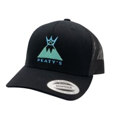 PEATY'S PUBWEAR TRUCKER CZAPECZKA SUMMIT BLACK (PPW-CZAPECZKA-SMT-BLK)