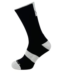 PEATY'S SKARPETY SHREDSOCKS BLOCK BLACK / WHITE (PPW-SCK-BLC-BK/WT-10)