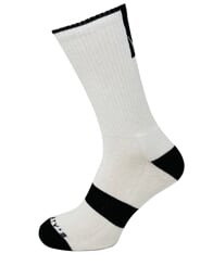 PEATY'S SKARPETY SHREDSOCKS BLOCK WHITE / BLACK (PPW-SCK-BLC-WT/BK-10)