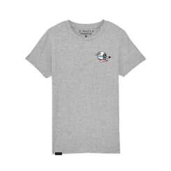 PEATY'S KIDSWEAR TRIKO S KRÁTKÝM RUKÁVEM - CAN CAN / GREY (PKW-25-TEE-CAN-MGH)