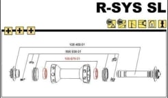 MAVIC FRONT HUB QRM SL BEARINGS 15X24X5 (6802) (10567901)