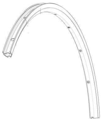 MAVIC KIT FRONT/REAR RIM AKSIUM ELITE 17C - WHILE STOCK LAST (V2408615)