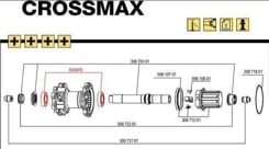 MAVIC HUB BEARINGS 17X30X7 6903 X 2 (M40076)