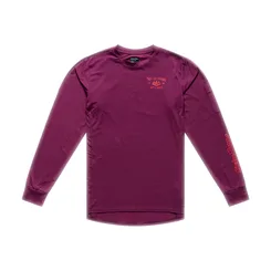 TLD PÁNSKÝ DRES S DLOUHÝM RUKÁVEM RUCKUS RIDE TEE LOCKDOWN SANGRIA (37102600)