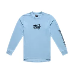 TLD PÁNSKÝ DRES S DLOUHÝM RUKÁVEM RUCKUS RIDE TEE WAVES DAWN BLUE (37104800)