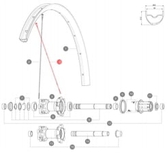 MAVIC KIT 12 DS CROSSMAX LIGHT 29' SPK 294MM (V2385201)