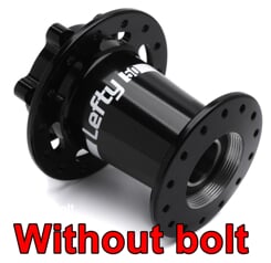 CANNONDALE HUB FRONT, LEFTY 24 HOLES, BLACK, 6 BOLTS (KH105/24H)