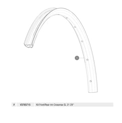 MAVIC KIT FRONT/REAR RIM CROSSMAX SL 21 29' (V3765715)