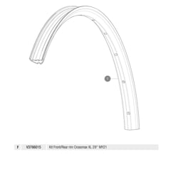 MAVIC KIT FRONT/REAR RIM CROSSMAX XL 29' MY21 (V3766015)