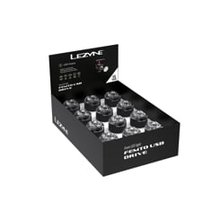 LEZYNE LIGHT FRONT FEMTO USB DRIVE FRONT BOX SET BLACK (1-LED-31F-BOX-V104)