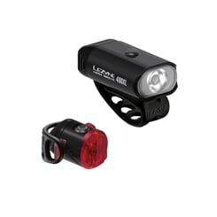 LEZYNE LIGHT PAIR MINI DRIVE 400XL / FEMTO USB PAIR BLACK / BLACK (1-LED-24P-V304)