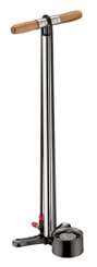 LEZYNE PUMP FLOOR ALLOY FLOOR DRIVE 3.5 TALL SILVER GLOSS (1-FP-AFLDR-V5T06)