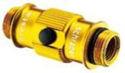 LEZYNE PUMP CHUCK ABS FLIP CHUCK - STD GOLD GLOSS (1-FLIP-STD-V312)
