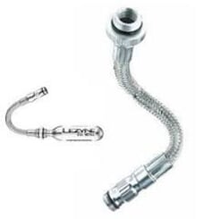 LEZYNE PUMP HOSE CO2 FLEX HOSE SILVER (1-RP-CFH-HOSE)