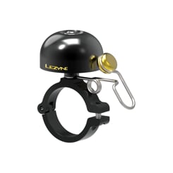 LEZYNE BELL CLASSIC BRASS - HM BLACK / BLACK (1-BL-CLBRSHM-V204M)