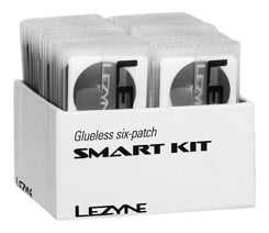 LEZYNE SMART PATCH KIT BOX SET CLEAR (1-PK-SMART-V1BOX)