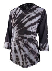 TLD DÁMSKÝ DRES S 3/4 RUKÁVEM MISCHIEF TIE DYE BLACK (35915900)