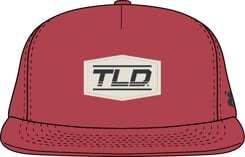 TLD KŠILTOVKA SPEED PATCH PATCH POPPY RED (78014700)