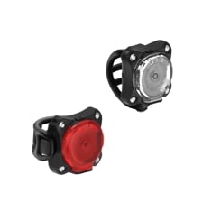 LEZYNE LIGHT PAIR ZECTO DRIVE 250+ / ZECTO DRIVE 200+ PAIR BLACK / BLACK (1-LED-8P-V404)