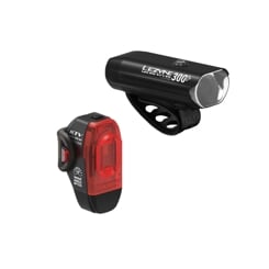 LEZYNE LIGHT PAIR MICRO STVZO 300+ /  KTV DRIVE StVZO PAIR SATIN BLACK / BLACK (1-LED-2P-STVZO-V137)