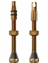 PEATY'S BEZDUŠOVÉ VENTILKY HOLESHOT FAST FLOW 60MM BOURBON (PTV-HFF-60-BRB-12)