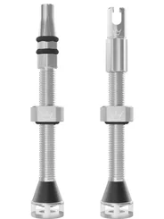 PEATY'S BEZDUŠOVÉ VENTILKY HOLESHOT FAST FLOW 60MM SILVER (PTV-HFF-60-SIL-12)