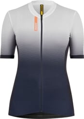 MAVIC DÁMSKÝ DRES S KRÁTKÝM RUKÁVEM ESSENTIAL GRAPHIC DEEP BLUE WHITE (T000145)