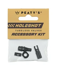 PEATY'S PŘÍSLUŠENSTVÍ K BEZDUŠOVÝM VENTILKŮM HOLESHOT FAST FLOW BLACK (PTV-HFF-ACCS-BLK-12)