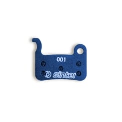 ext-6704 SINTER BRZDOVÉ DESTIČKY SHIMANO A TYPE SERVISNÍ SET 25 PÁRŮ BLUE (73-001-034-3)