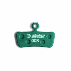 SINTER BRZDOVÉ DESTIČKY SRAM (G2, GUIDE, ELIXIR TRAIL)  SERVISNÍ SET 25 PÁRŮ GREEN (73-008-063-3)