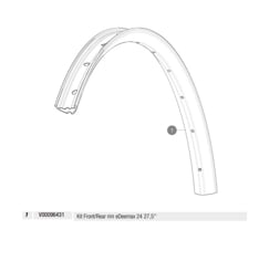 MAVIC KIT F/R RIM EDEEMAX 24 27,5" (V00096431)