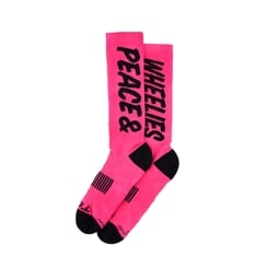 TLD PONOŽKY PERFORMANCE PEACE & WHEELIES FUSCIA (85372500)