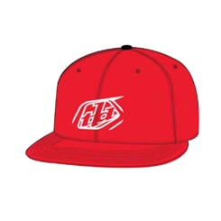 TLD KŠILTOVKA FLAT BILL SNAPBACK BADGE TEAM RED (78856800)