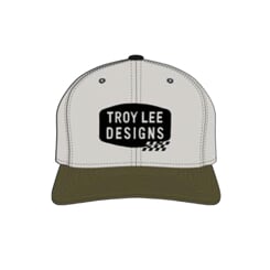 TLD KŠILTOVKA CURVED SNAPBACK STAMP VINTAGE WHITE / OLIVE (76689700)