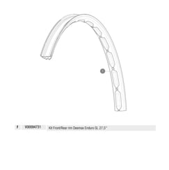MAVIC KIT F/R RIM DEEMAX ENDURO SL 27,5" (V00094731)
