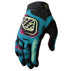 TLD DĚTSKÉ RUKAVICE AIR MEMBRANE BLACK / GLO YELLOW (44777001)