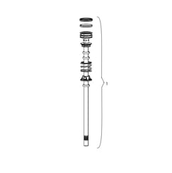 11.4018.111.063 - SRAM RS AIR SHAFT SID 32 DB C1 29 110 SID SL E1