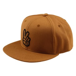 TLD KŠILTOVKA FLAT BILL SNAPBACK PEACE SIENNA (788696002)